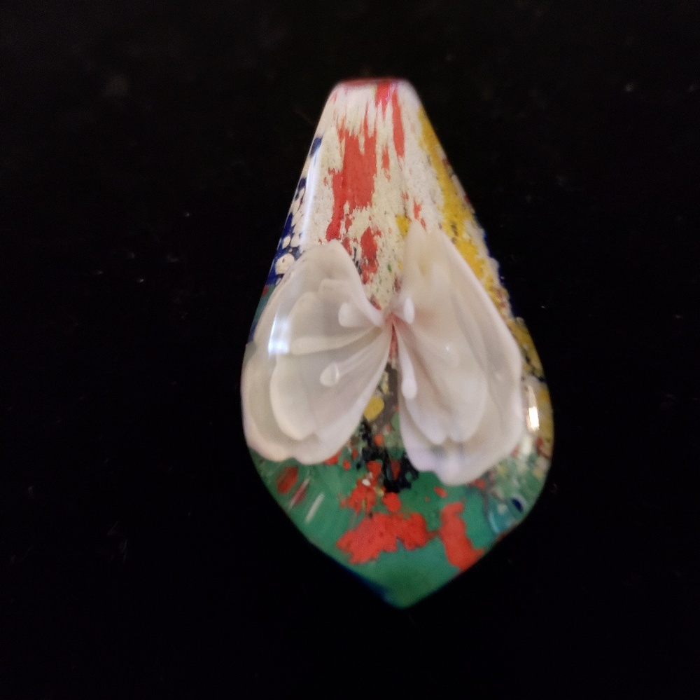 Glass charm